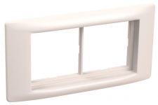Рамка 4мод. Праймер с суппортом бел. 60мм IEK CKK-40D-RSU4-060-K01 Рамка 4мод. Праймер с суппортом бел. 60мм IEK CKK-40D-RSU4-060-K01