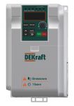 Преобразователь частоты DEKV060 1.5кВт 220В 1ф с тормозн. модулем DEKraft DEKV060G1R5S2B Преобразователь частоты DEKV060 1.5кВт 220В 1ф с тормозн. модулем DEKraft DEKV060G1R5S2B
