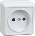 Розетка 1-м ОП Октава 10А IP20 без заземл. бел. IEK ERO10-K01-10-DC Розетка 1-м ОП Октава 10А IP20 без заземл. бел. IEK ERO10-K01-10-DC