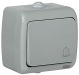 Выключатель кнопочный 1-кл. ОП AQUATIC 10А IP54 ВС-20-1-3-А IEK EVA14-K03-10-54 Выключатель кнопочный 1-кл. ОП AQUATIC 10А IP54 ВС-20-1-3-А IEK EVA14-K03-10-54
