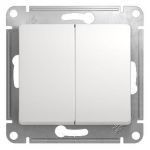 Переключатель проходной 2-кл. СП Glossa 10А IP20 (сх. 6/2) 10AX механизм бел. SE GSL000165 Переключатель проходной 2-кл. СП Glossa 10А IP20 (сх. 6/2) 10AX механизм бел. SE GSL000165