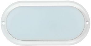Светильник светодиодный ДПО 4011 8Вт 4000К IP54 овал бел. IEK LDPO0-4011-8-4000-K01