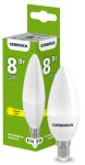 Лампа светодиодная C35 8Вт свеча 3000К E14 230В GENERICA LL-C35-08-230-30-E14-G Лампа светодиодная C35 8Вт свеча 3000К E14 230В GENERICA LL-C35-08-230-30-E14-G