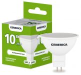 Лампа светодиодная MR16 10Вт софит 4000К GU5.3 230В GENERICA LL-MR16-10-230-40-GU5-G Лампа светодиодная MR16 10Вт софит 4000К GU5.3 230В GENERICA LL-MR16-10-230-40-GU5-G
