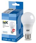 Лампа светодиодная ECO A60 13Вт грушевидная 230В 6500К E27 IEK LLE-A60-13-230-65-E27 Лампа светодиодная ECO A60 13Вт грушевидная 230В 6500К E27 IEK LLE-A60-13-230-65-E27