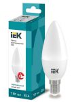 Лампа светодиодная Eco 7Вт C35 свеча 4000К нейтр. бел. E14 230В IEK LLE-C35-7-230-40-E14 Лампа светодиодная Eco 7Вт C35 свеча 4000К нейтр. бел. E14 230В IEK LLE-C35-7-230-40-E14