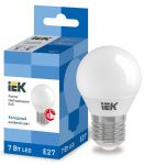 Лампа светодиодная ECO G45 7Вт шар 6500К E27 230В IEK LLE-G45-7-230-65-E27 Лампа светодиодная ECO G45 7Вт шар 6500К E27 230В IEK LLE-G45-7-230-65-E27