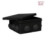 Коробка распаячная КМР-030-014 с крышкой 100х100х50 10 мембранных вводов IP55 черн. розн. стикер EKF plc-kmr2-030-014-b Коробка распаячная КМР-030-014 с крышкой 100х100х50 10 мембранных вводов IP55 черн. розн. стикер EKF plc-kmr2-030-014-b