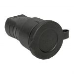 Розетка переносная 16А IP44 230В 2P+PE с защ. крышкой каучук Basic EKF RPS-012-16-230-44 Розетка переносная 16А IP44 230В 2P+PE с защ. крышкой каучук Basic EKF RPS-012-16-230-44