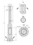 Опоры СФГ-1300-10 Опоры СФГ-1300-10