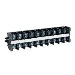 Терминал клеммный TK-0100 до 25кв.мм 100А 10 клеммные пары EKF tk-0100 Терминал клеммный TK-0100 до 25кв.мм 100А 10 клеммные пары EKF tk-0100