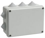 Коробка распаячная ОП 150х110х70 IP55 KM41242 (10 каб.ввод.) IEK UKO10-150-110-070-K41-55 Коробка распаячная ОП 150х110х70 IP55 KM41242 (10 каб.ввод.) IEK UKO10-150-110-070-K41-55