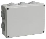Коробка распаячная ОП 190х140х70 IP44 КМ41243 RAL7035 IEK UKO11-190-140-070-K41-44 Коробка распаячная ОП 190х140х70 IP44 КМ41243 RAL7035 IEK UKO11-190-140-070-K41-44