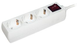 Удлинитель 3х3м с заземл. 16А IP20 У03К 2P+PE 250В ПВС 3х1 с выкл. IEK WYP10-16-03-03-ZK-N Удлинитель 3х3м с заземл. 16А IP20 У03К 2P+PE 250В ПВС 3х1 с выкл. IEK WYP10-16-03-03-ZK-N