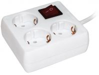 Удлинитель 3х3м с заземл. 16А IP20 У-С03К 2P+PE 250В 3х1 с выкл. IEK WYP30-16-03-03-ZK-N Удлинитель 3х3м с заземл. 16А IP20 У-С03К 2P+PE 250В 3х1 с выкл. IEK WYP30-16-03-03-ZK-N